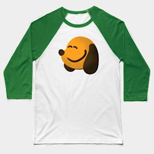 Cute Puppy Design Baseball T-Shirt